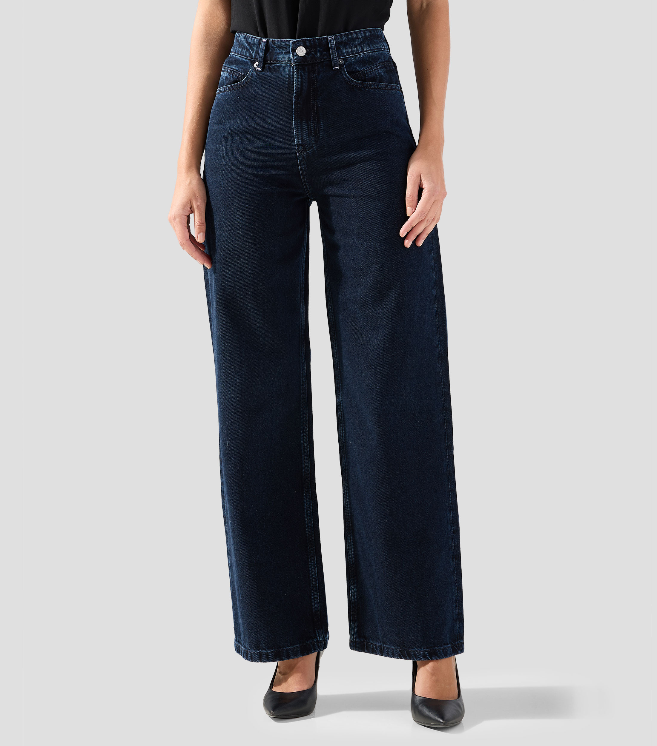 Jeans acampanado Mujer